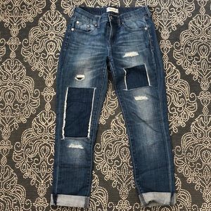 Madewell slim boy jean